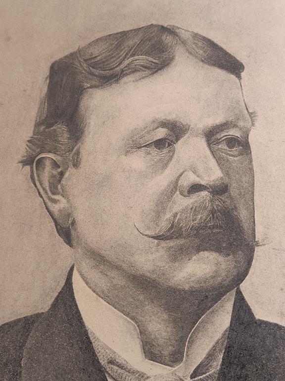 Rysunek - portret mężczyzny