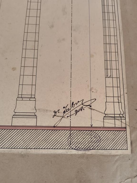 Projekt Kościoła w Porąbce Uszewskiej z 1908 r. - Jan Sas Zubrzycki
