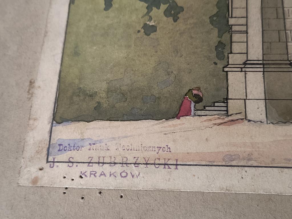 Projekt Kościoła w Porąbce Uszewskiej z 1908 r. - Jan Sas Zubrzycki