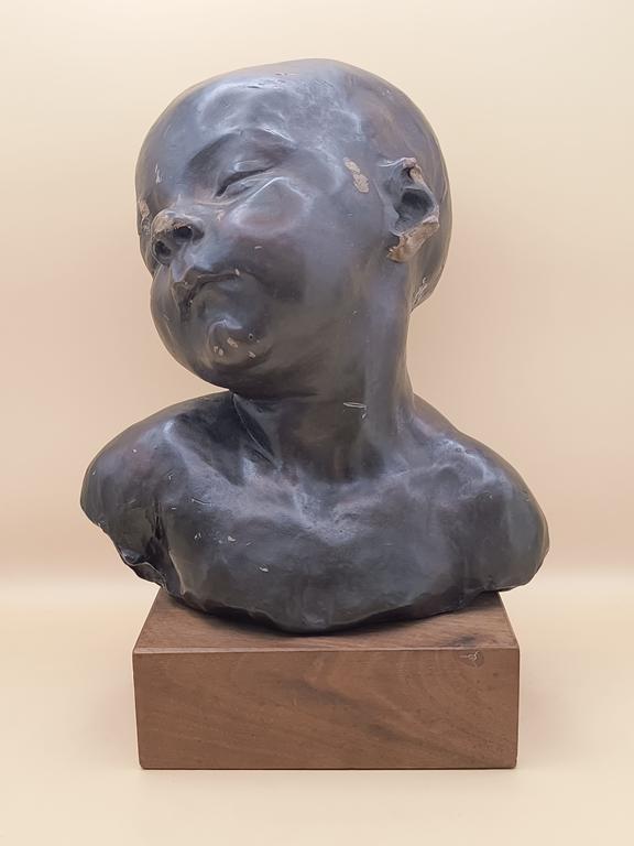 Rzeźba "Śpiące Dziecko" - "Head of a Sleeping Baby" Jules Dalou - kopia