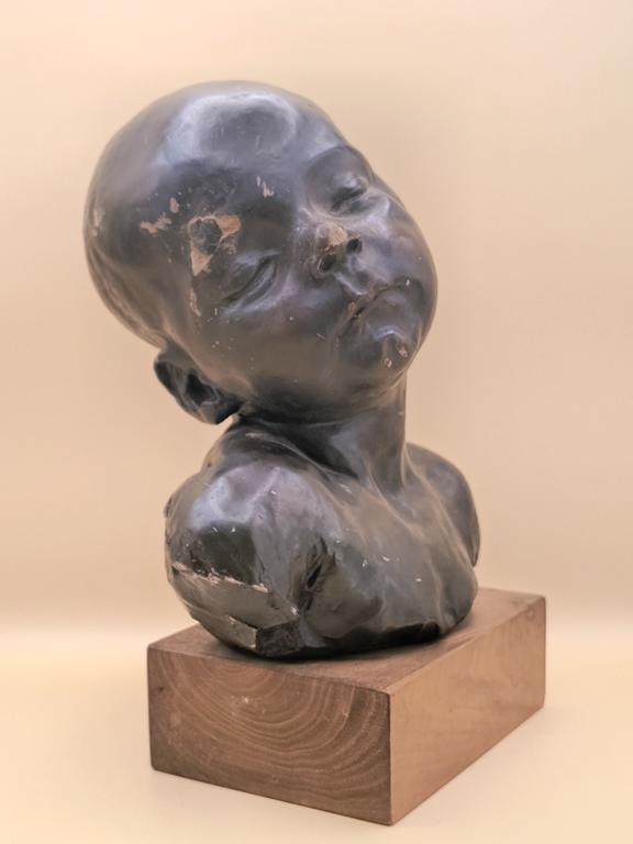 Rzeźba "Śpiące Dziecko" - "Head of a Sleeping Baby" Jules Dalou - kopia