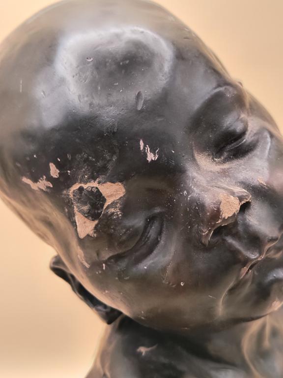 Rzeźba "Śpiące Dziecko" - "Head of a Sleeping Baby" Jules Dalou - kopia