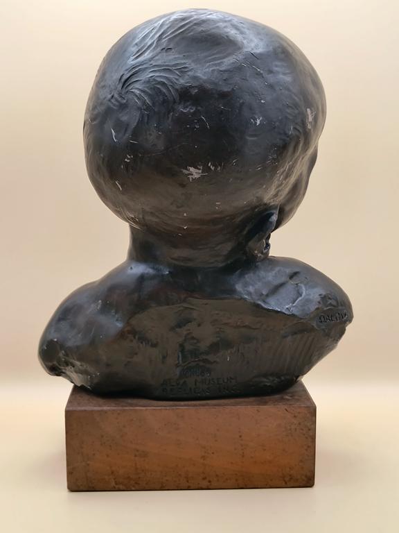 Rzeźba "Śpiące Dziecko" - "Head of a Sleeping Baby" Jules Dalou - kopia