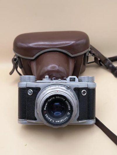 Aparat fotograficzny Altix - z futerałem i obiektywem Meyer Optik