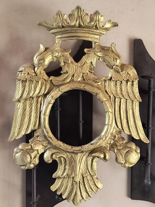 Neoklasycystyczna rama do lustra - Francja, XIX wiek