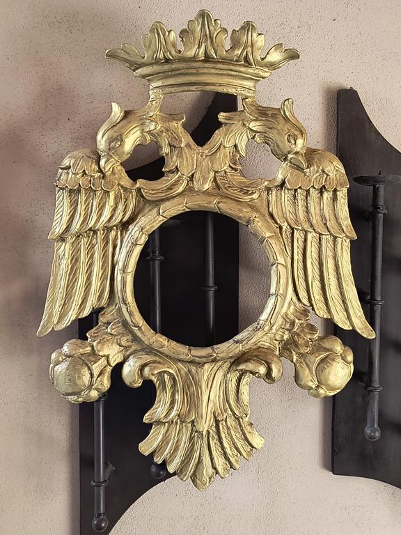 Neoklasycystyczna rama do lustra - Francja, XIX wiek