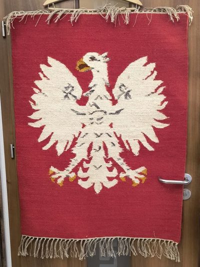 Gobelin-kilim - orzeł, Godło Polski
