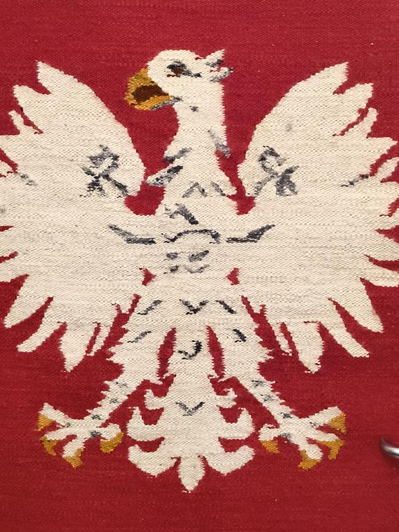 Gobelin-kilim - orzeł, Godło Polski
