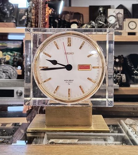 Zegar gabinetowy Seiko - lata 60-te