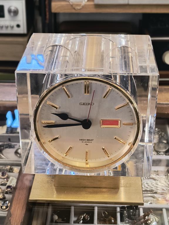 Zegar gabinetowy Seiko - lata 60-te