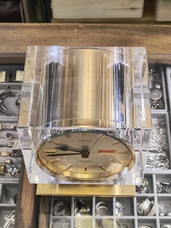 Zegar gabinetowy Seiko - lata 60-te