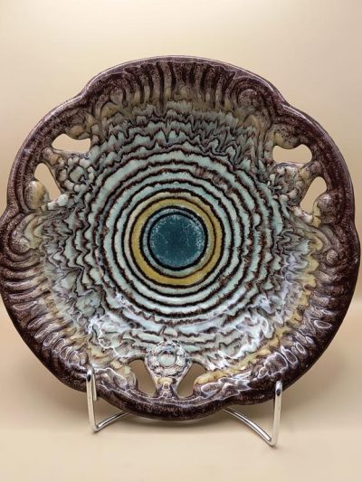 Patera-misa ceramiczna - Niemcy, lata 50-te