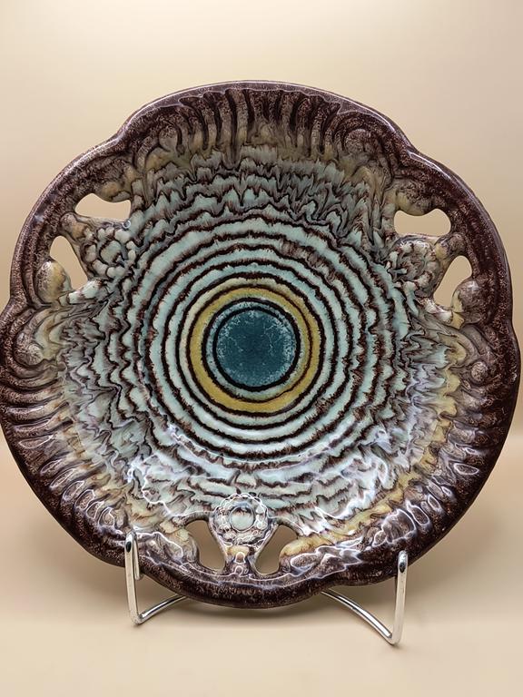 Patera-misa ceramiczna - Niemcy, lata 50-te