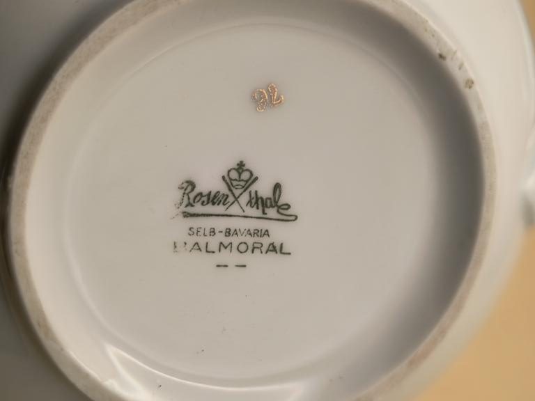 Zestaw porcelanowy ROSENTHAL - mlecznik i cukiernica