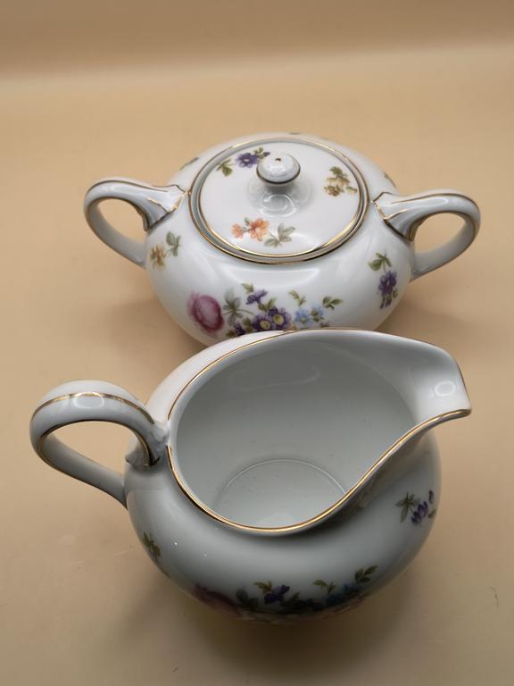 Zestaw porcelanowy ROSENTHAL - mlecznik i cukiernica