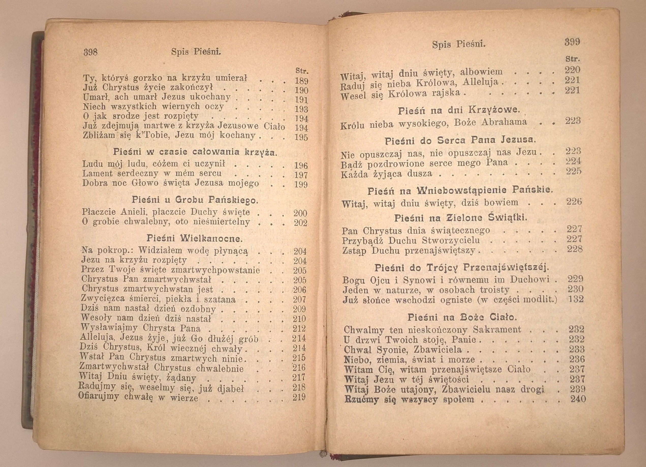 Książeczka modlitewna "Pobożny katolik w modlitwie i śpiewie", 1895 r.