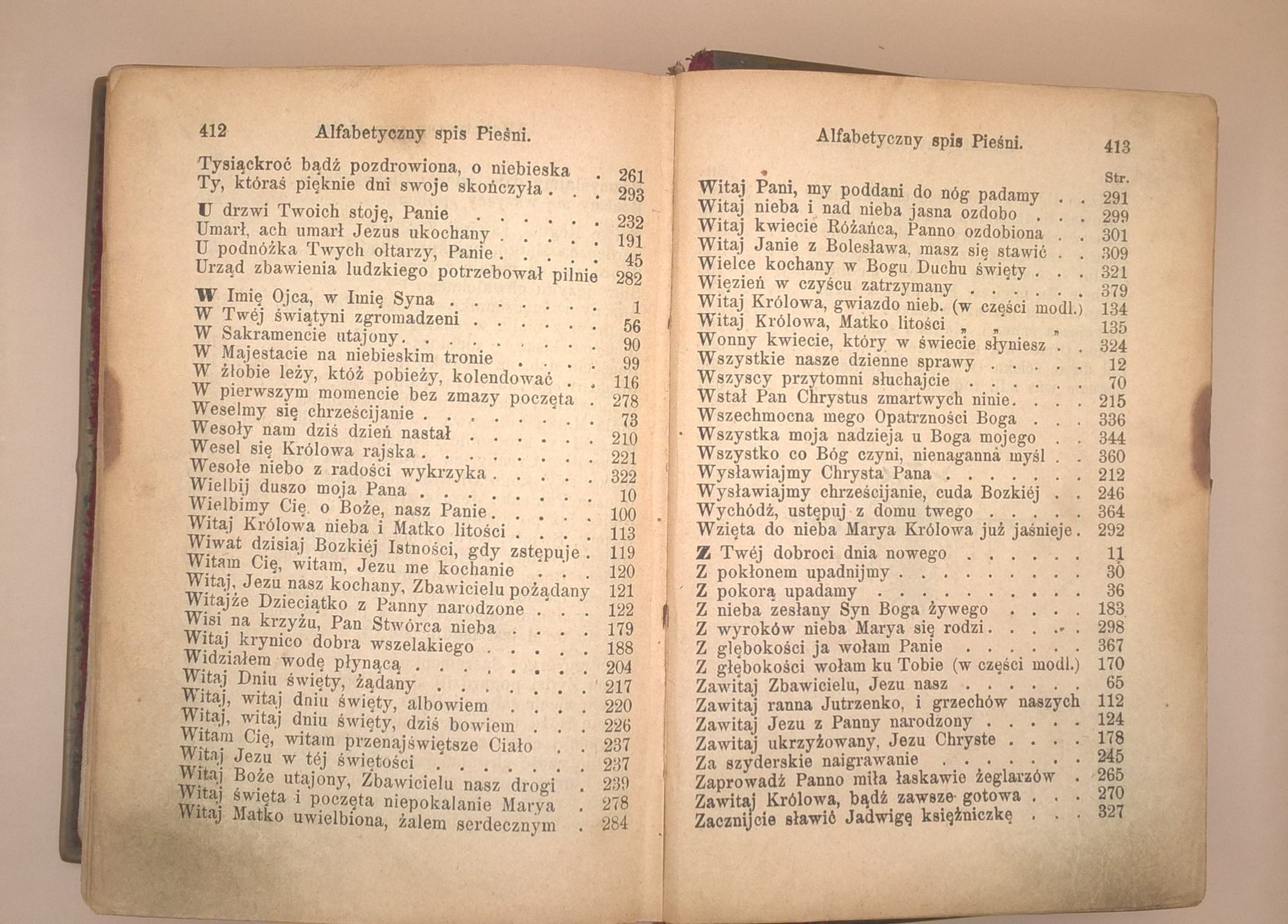 Książeczka modlitewna "Pobożny katolik w modlitwie i śpiewie", 1895 r.