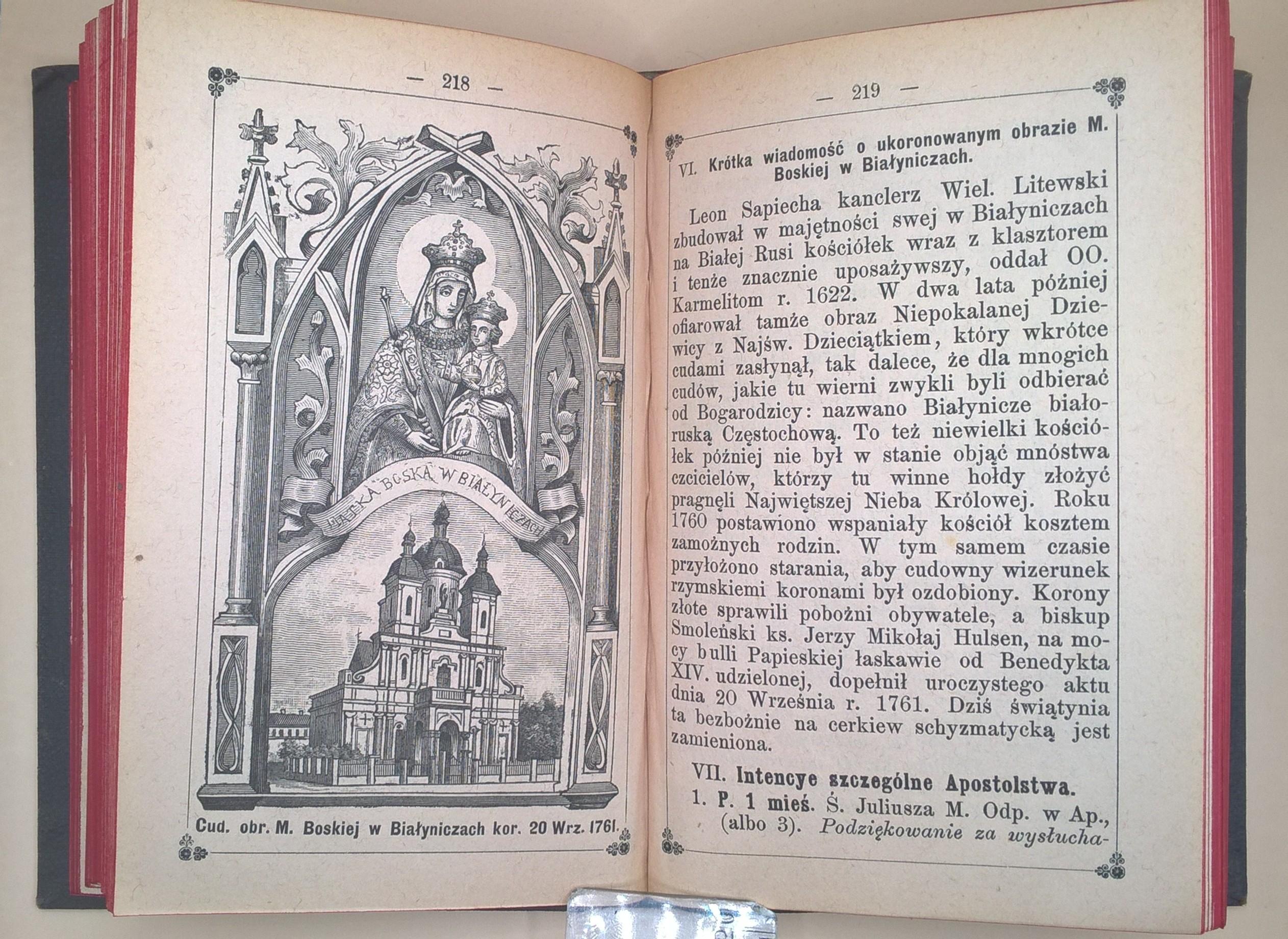 Książeczka modlitewna „Apostolstwo Serca Jezusowego” – rocznik 1881