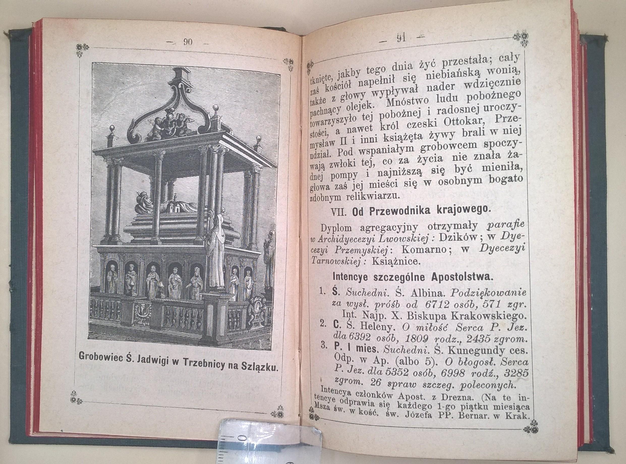 Książeczka modlitewna „Apostolstwo Serca Jezusowego” – rocznik 1882