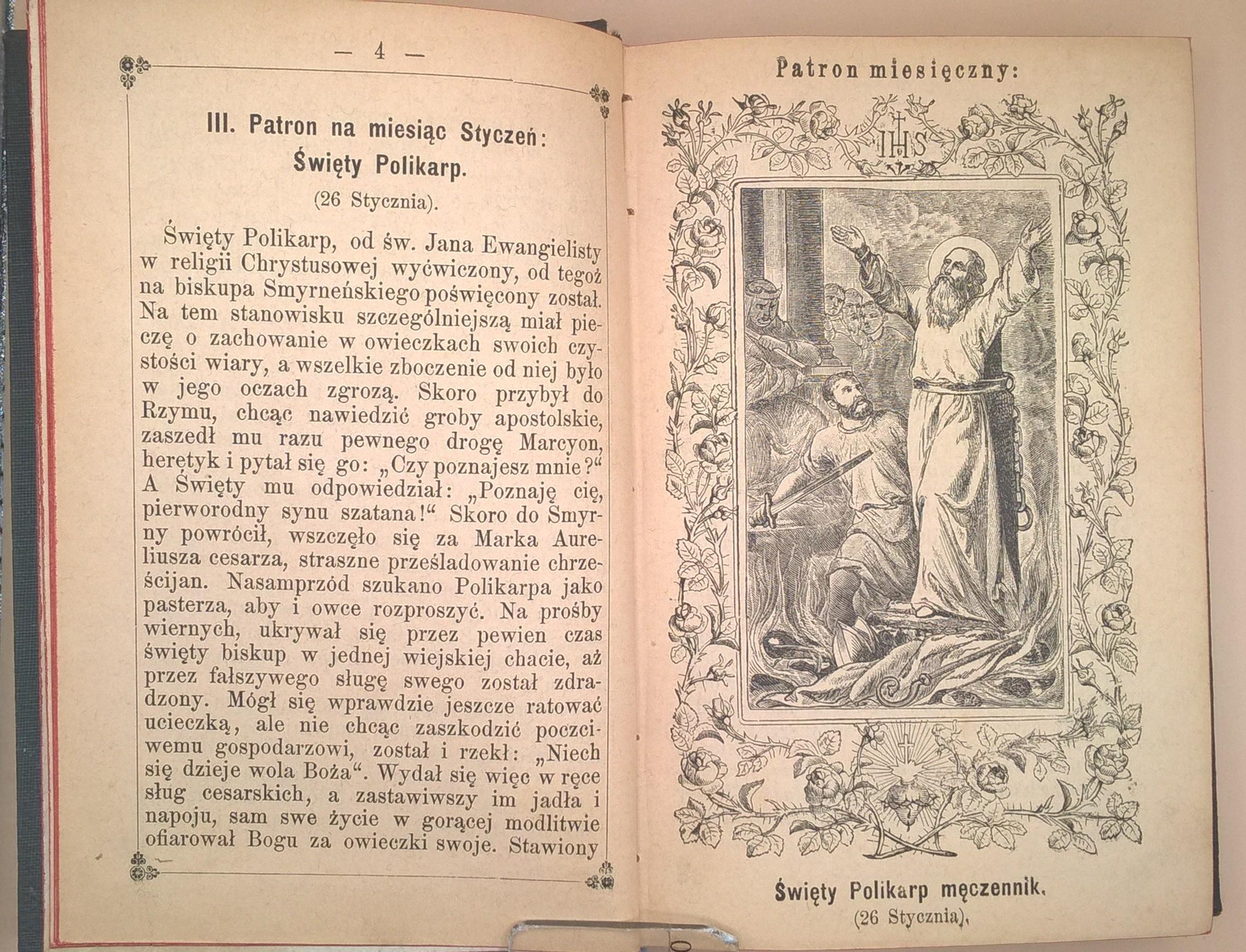 Książeczka modlitewna „Apostolstwo Serca Jezusowego” – rocznik 1886