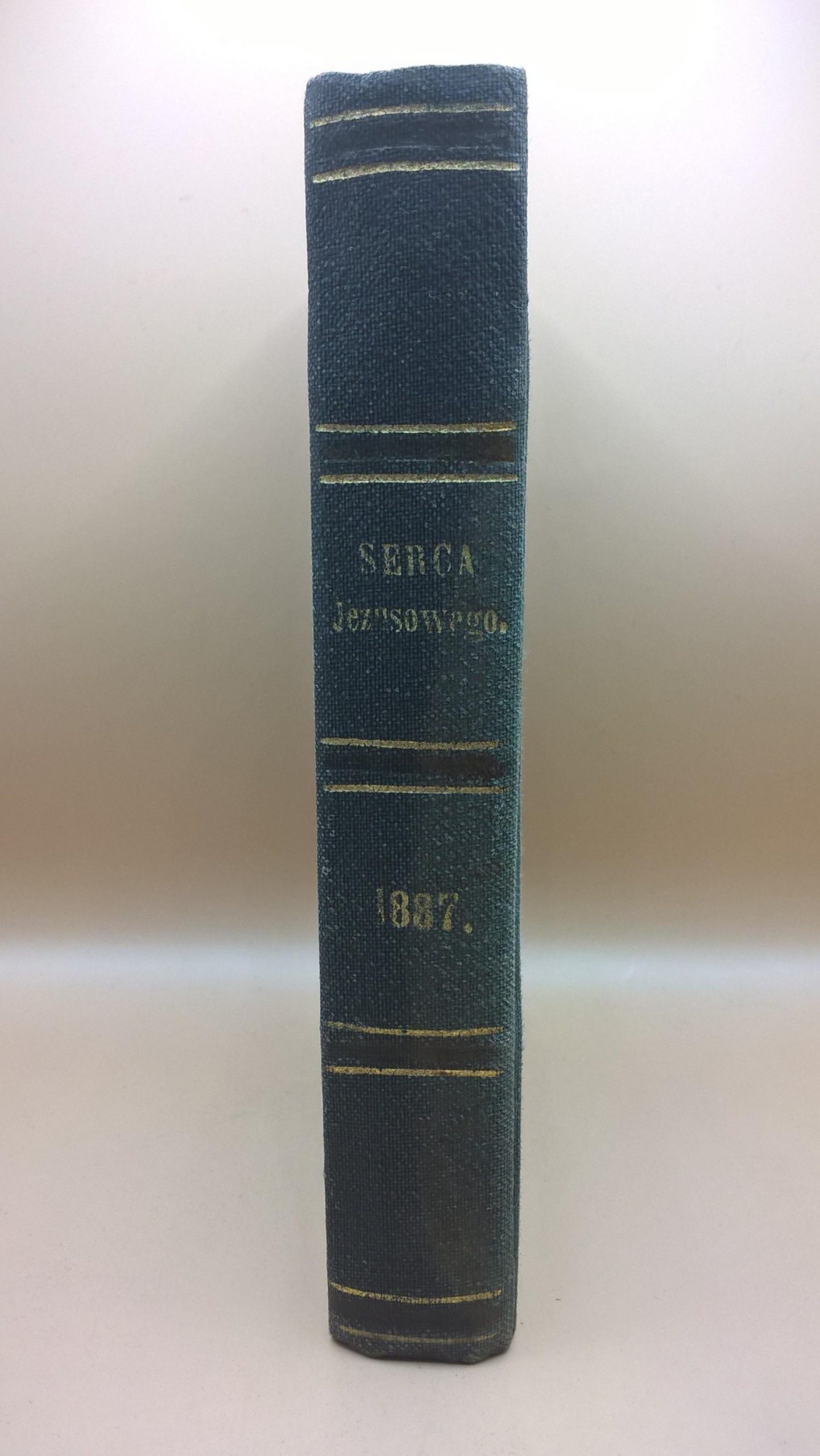 Książeczka modlitewna „Apostolstwo Serca Jezusowego” – rocznik 1887