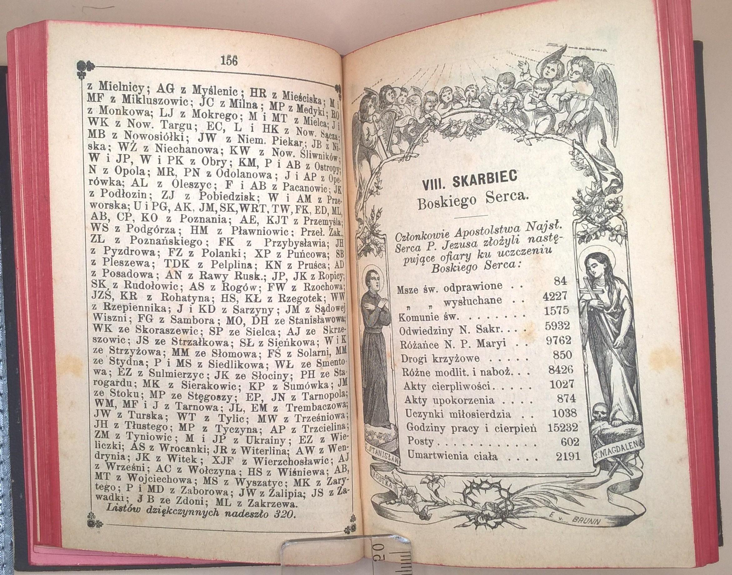 Książeczka modlitewna „Apostolstwo Serca Jezusowego” – rocznik 1893