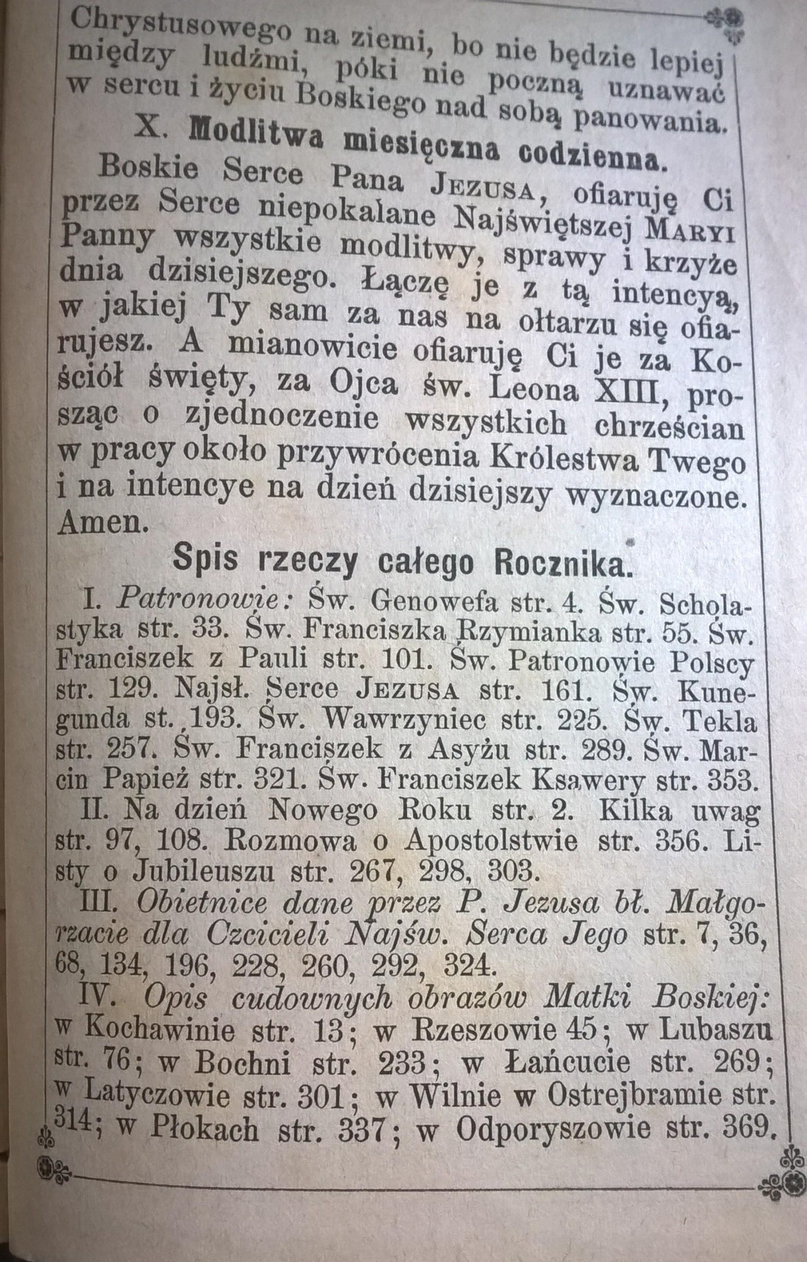 Książeczka modlitewna „Apostolstwo Serca Jezusowego” – rocznik 1881