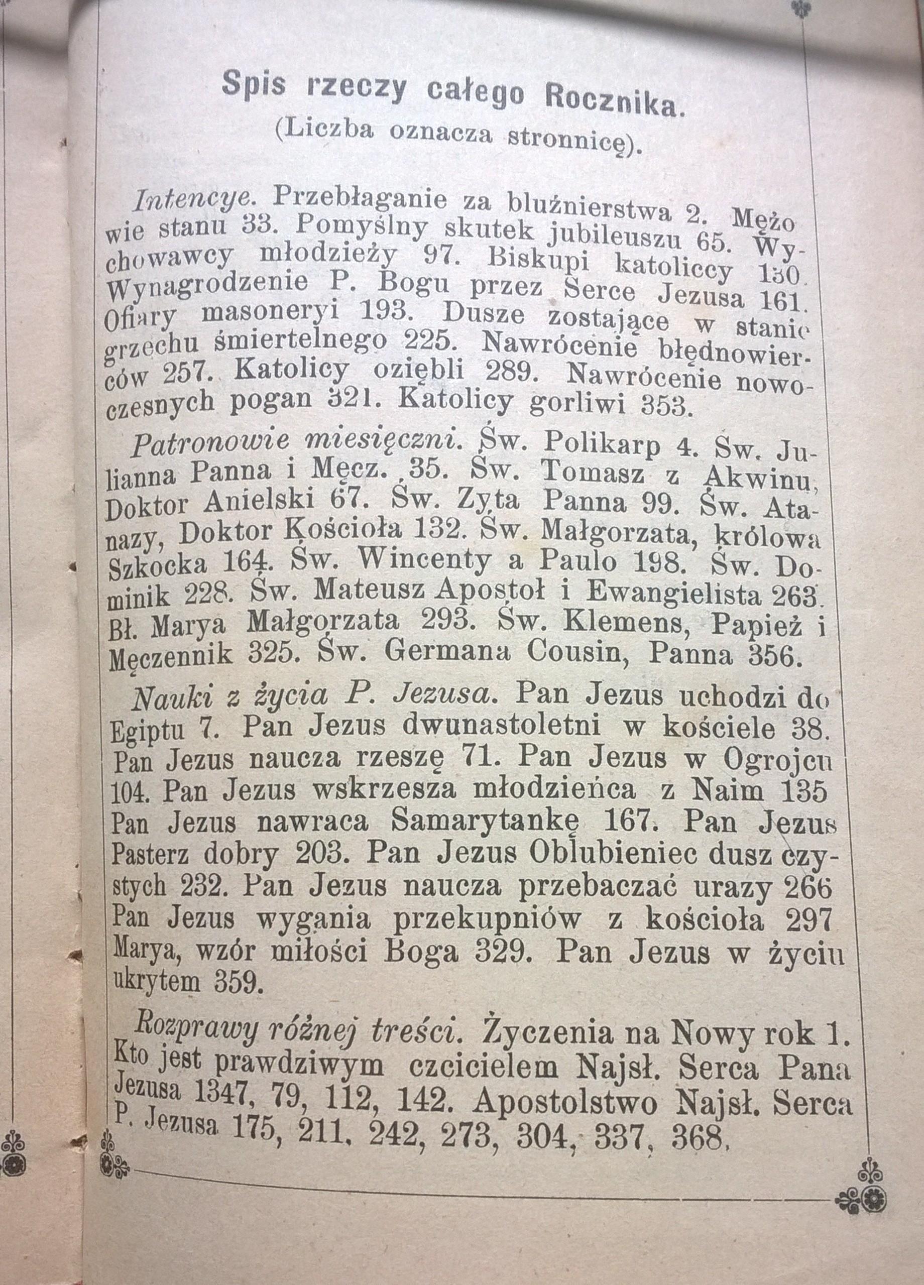 Książeczka modlitewna „Apostolstwo Serca Jezusowego” – rocznik 1886