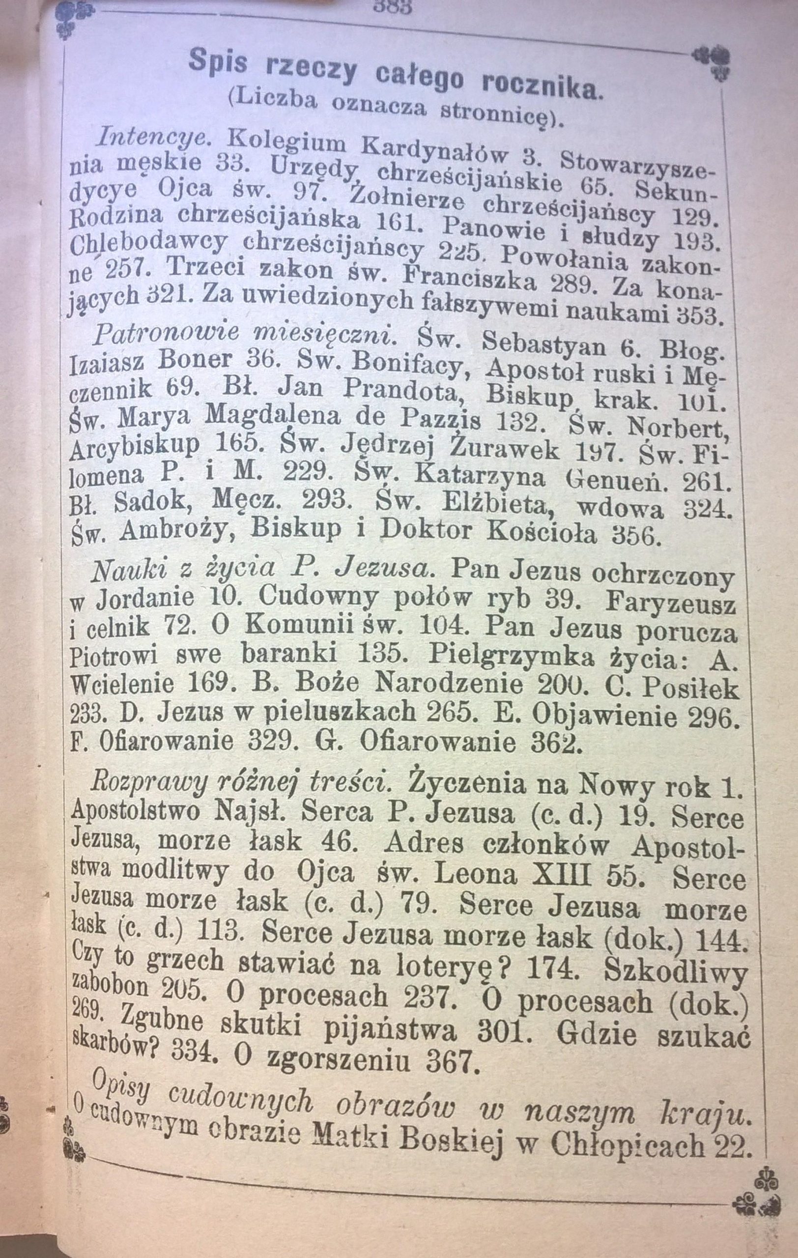 Książeczka modlitewna „Apostolstwo Serca Jezusowego” – rocznik 1887