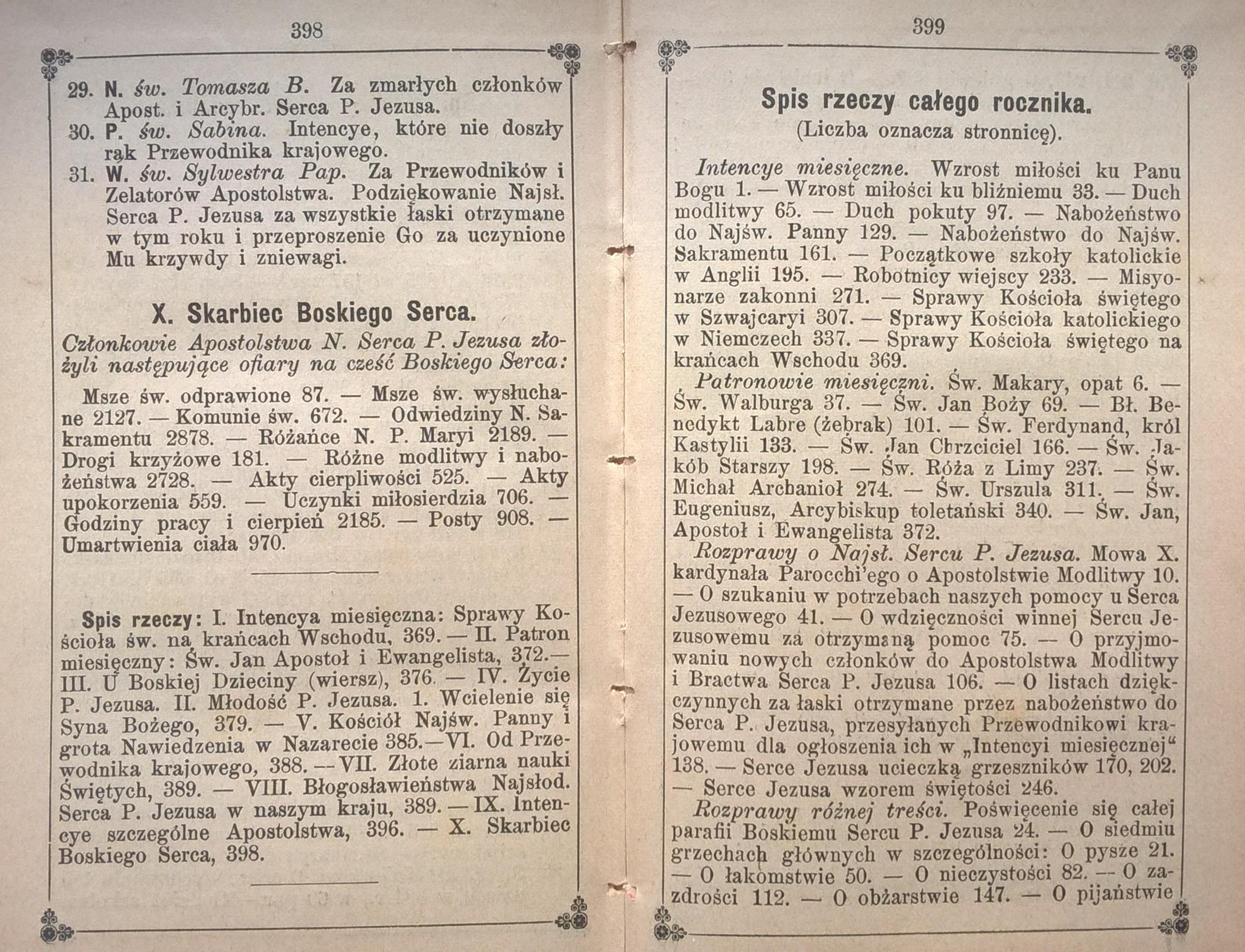 Książeczka modlitewna „Apostolstwo Serca Jezusowego” – rocznik 1895