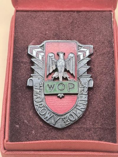 Odznaka WOP Wzorowy Żołnierz