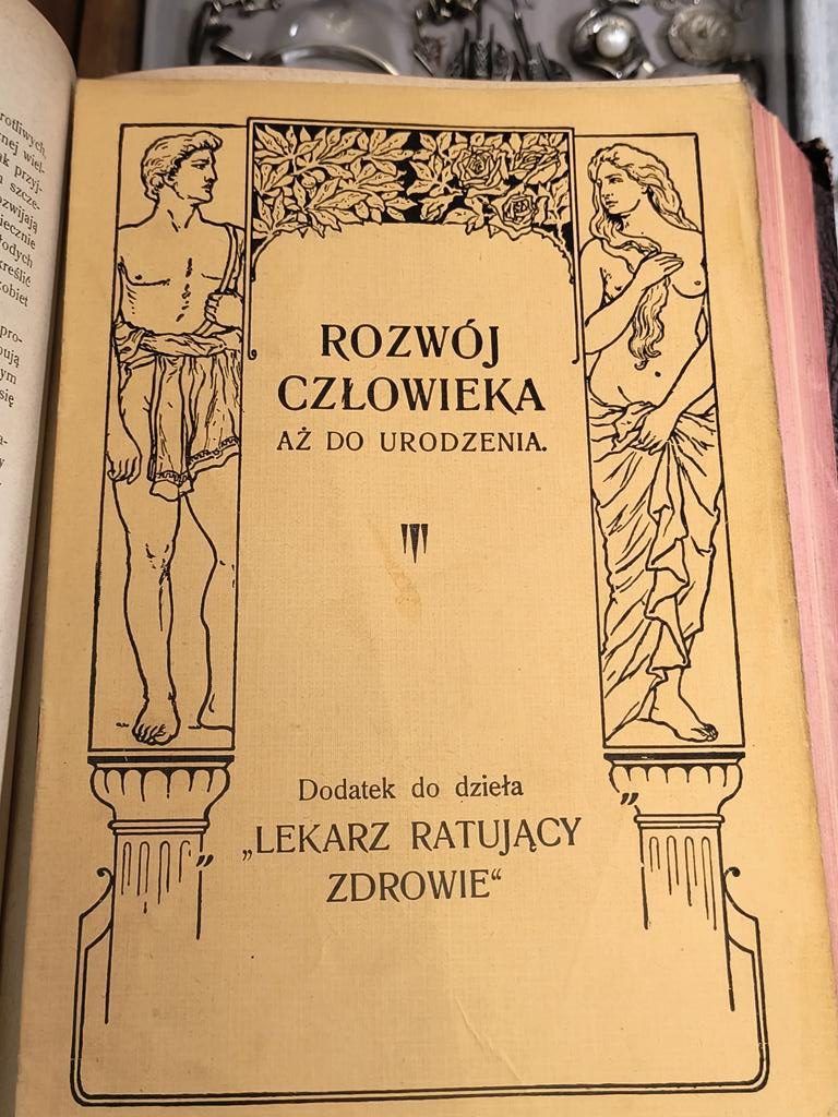 Książka "Lekarz ratujący zdrowie", 2 tomy, 1930 r.