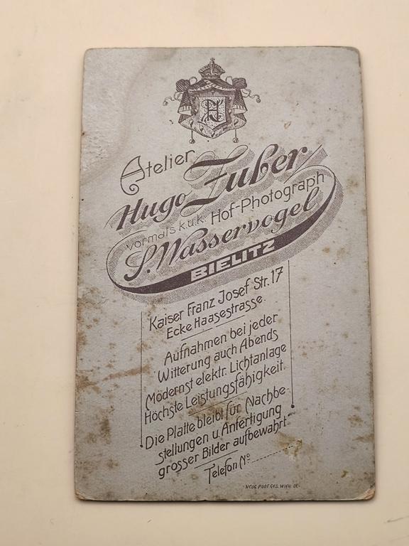 Zdjęcie dziewczynki - Bielitz (Bielsko), fot. Hugo Zuber
