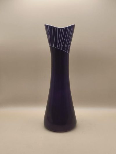 Wazon porcelanowy "Kostka", Danuta DUSZNIAK, Ćmielów, lata 60-te