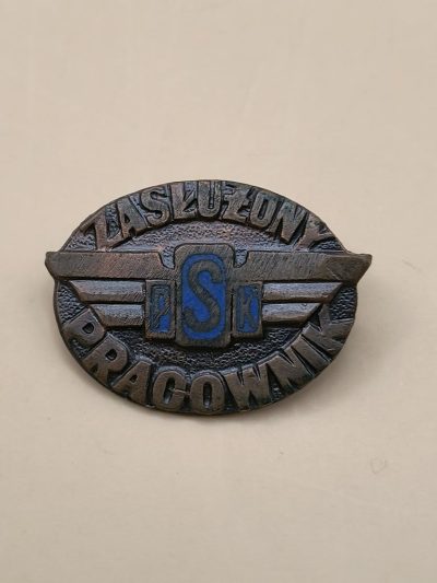 Odznaka PRL - Zasłużony Pracownik PSK