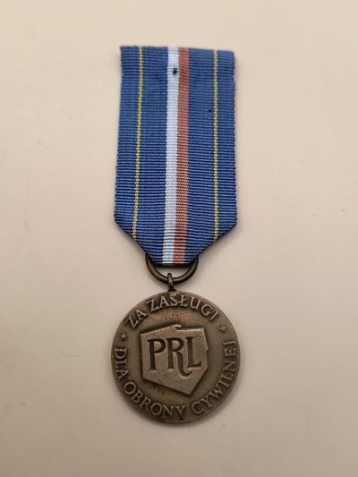 Medal PRL - Za Zasługi dla Obrony Cywilnej