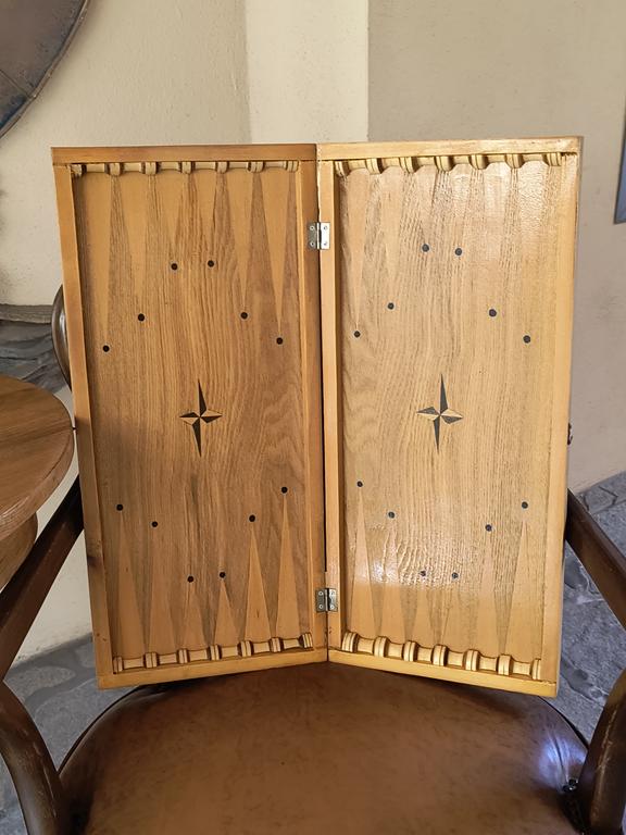 Arabska gra planszowa Tavla Backgammon
