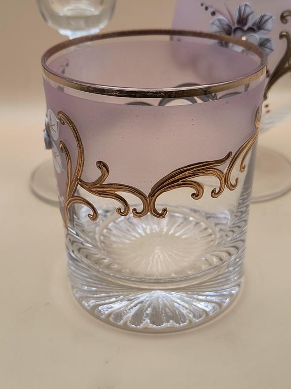 Zestaw szklany - Bohemia Crystal