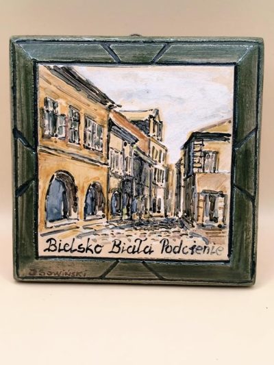 Obraz na kaflu ceramicznym – Bielsko-Biała. Podcienie