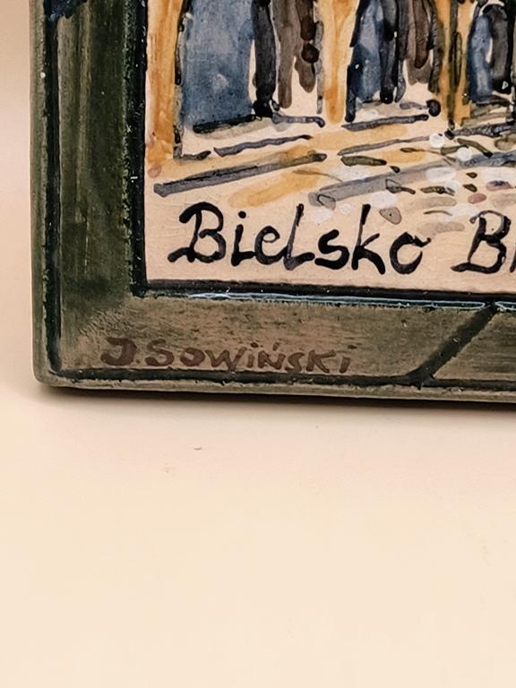 Obraz na kaflu ceramicznym – Bielsko-Biała. Podcienie