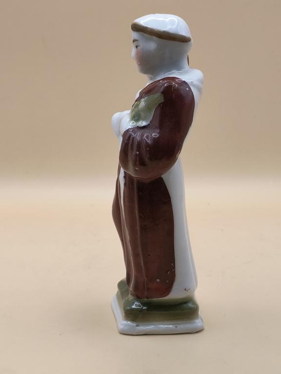 Figurka porcelanowa - Święty Antoni, XIX-XX
