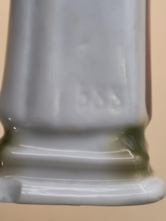 Figurka porcelanowa - Święty Antoni, XIX-XX