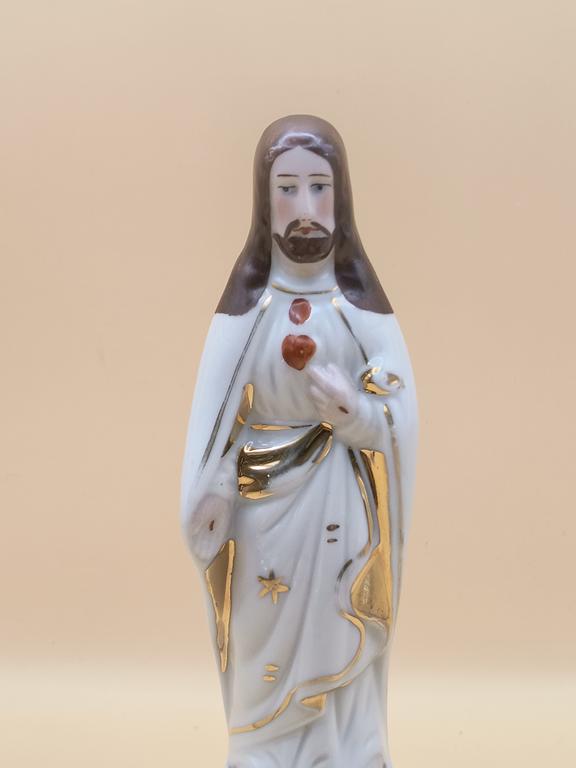 Figurka porcelanowa - Jezus Chrystus, XX w.