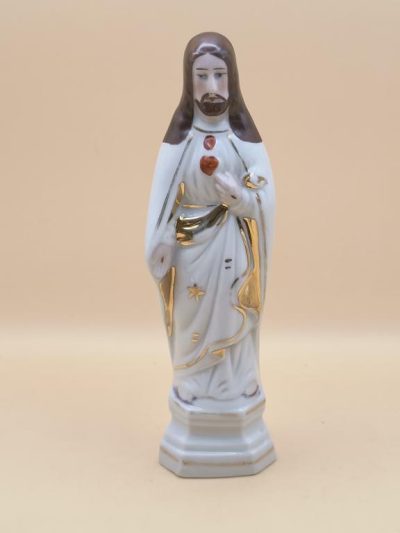 Figurka porcelanowa - Jezus Chrystus, XX w.