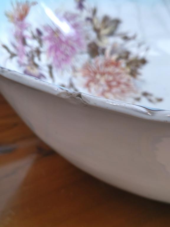Duża porcelanowa misa - Geschutzt PL S, Vienna
