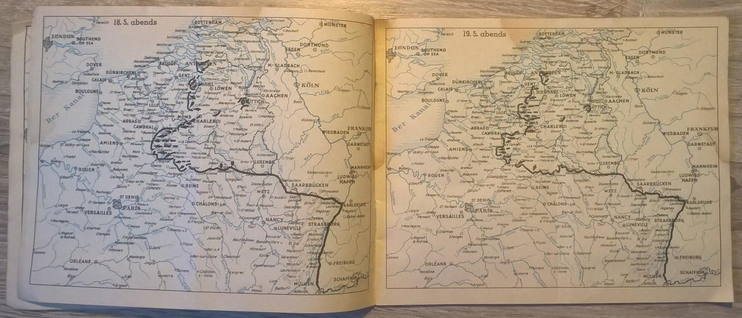 Zbiór map poświęcony porucznikowi Dr HESSE'mu - NAPRZÓD NA POLA BITW!