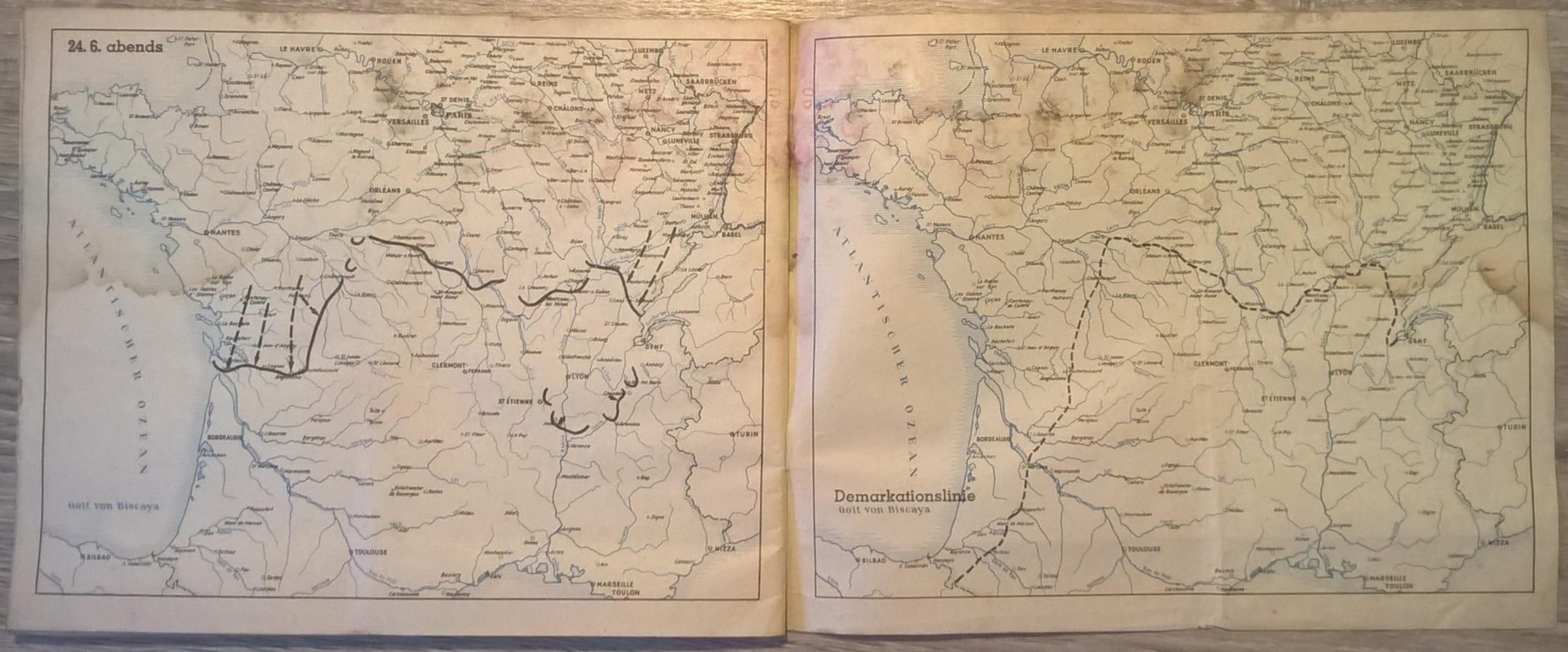 Zbiór map poświęcony porucznikowi Dr HESSE'mu - NAPRZÓD NA POLA BITW!