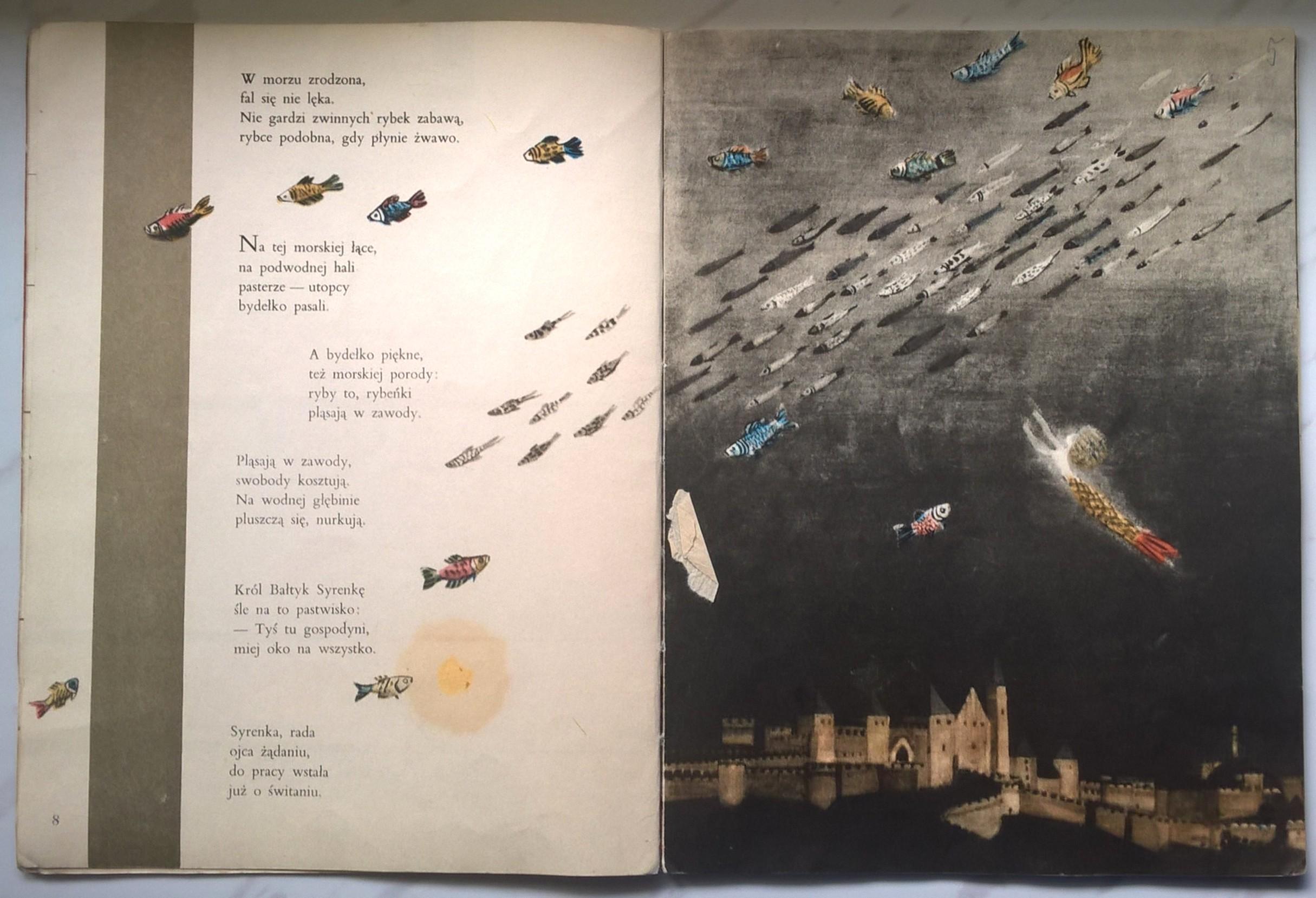 Książka dla dzieci "O WARSZAWSKIEJ SYRENIE" Ewa Szelburg-Zarembina, 1965 r.