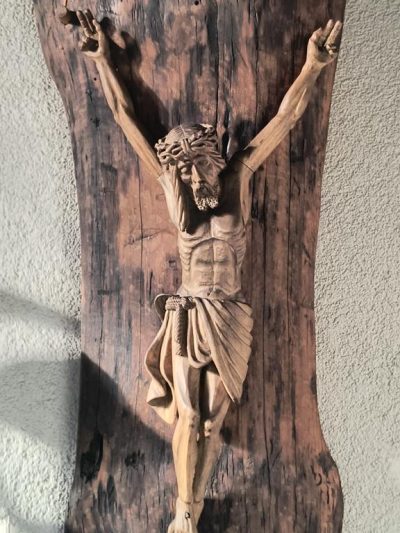 Rzeźba ludowa drewniana - Jezus Chrystus
