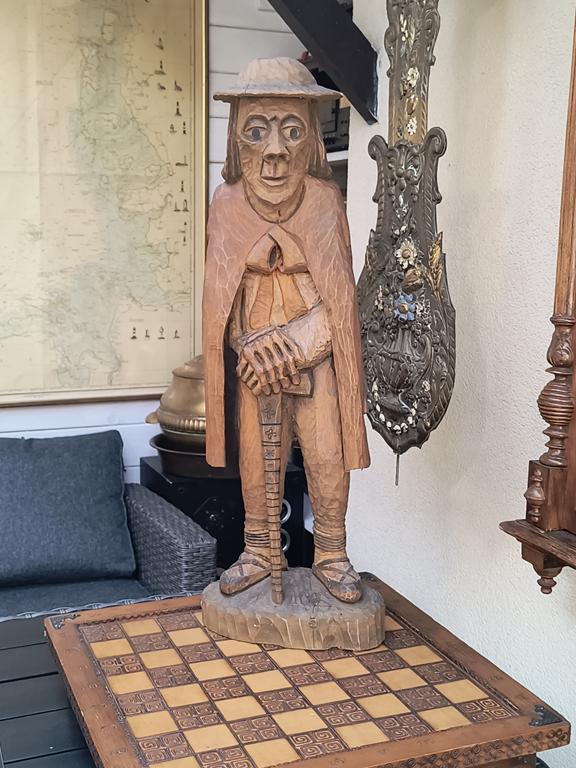 Rzeźba drewniana - góral, autor Kazimierz Danek